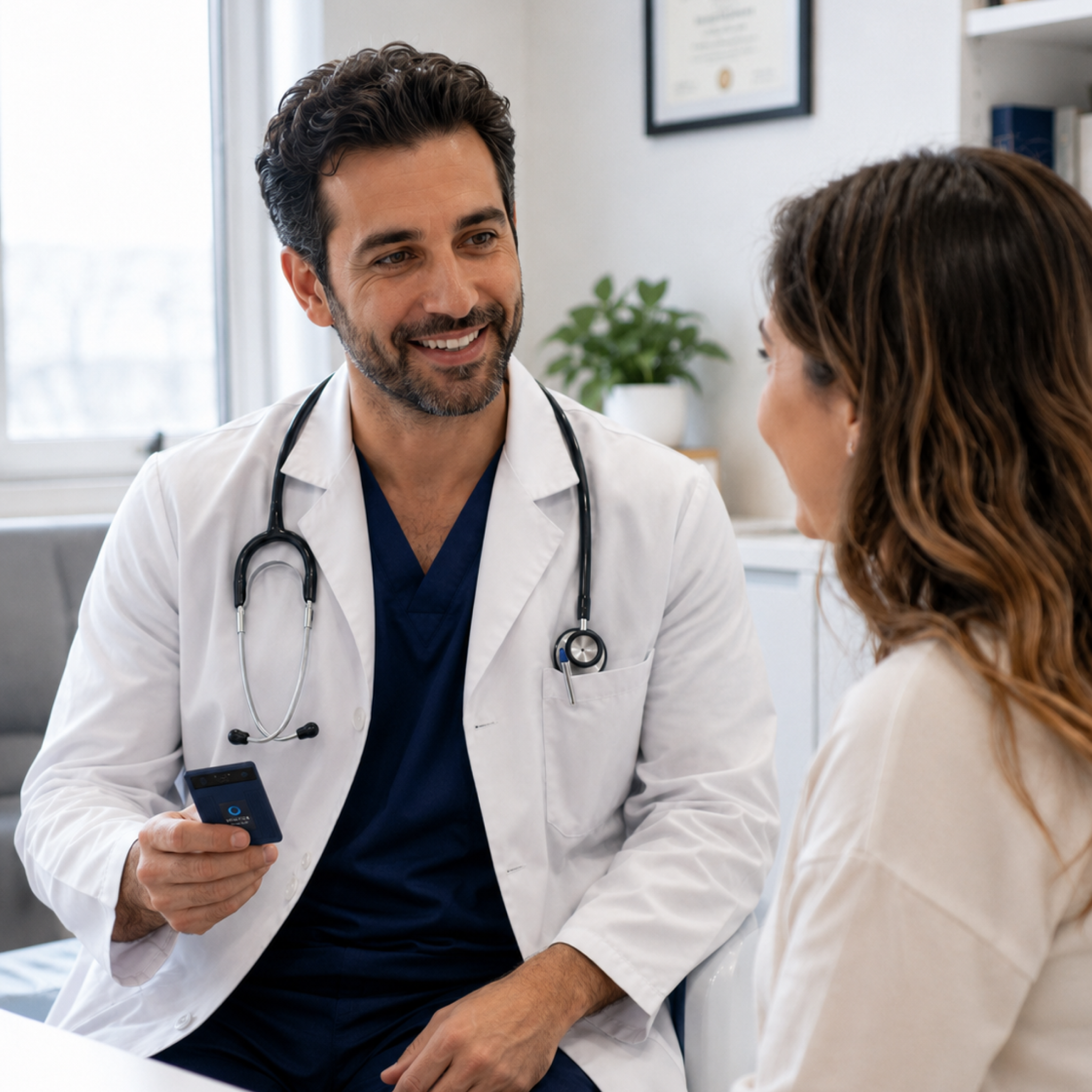 Clinicians using MinuteX